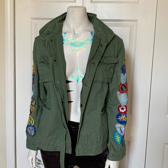 Off white army green jacket - Picture 5 of 5
